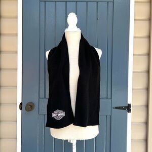 Harley-Davidson Black Knit Scarf